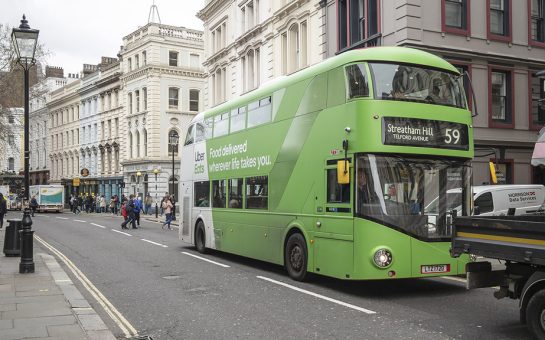 green london bus