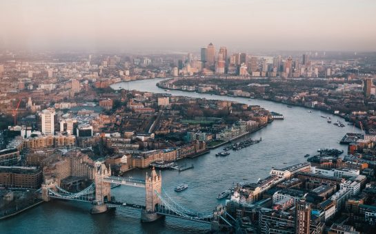 Image of River Thames Central London (Unsplash)