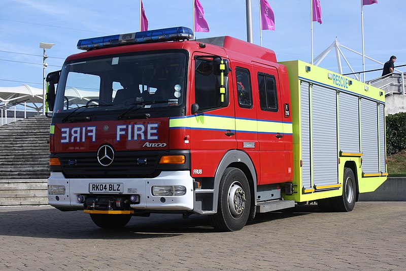 Lewisham fire truck