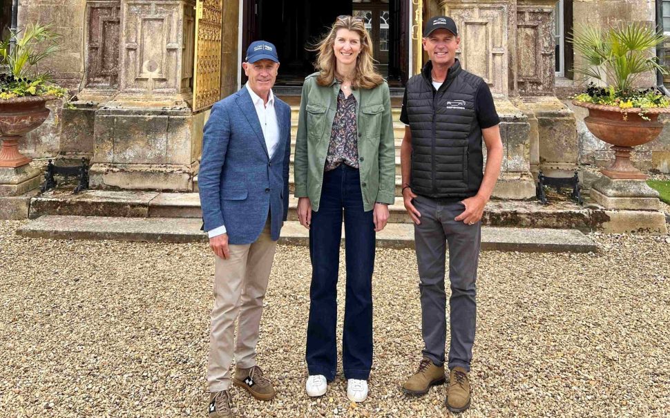 Andrew Hoy, Miranda Rock, and Carl Hester