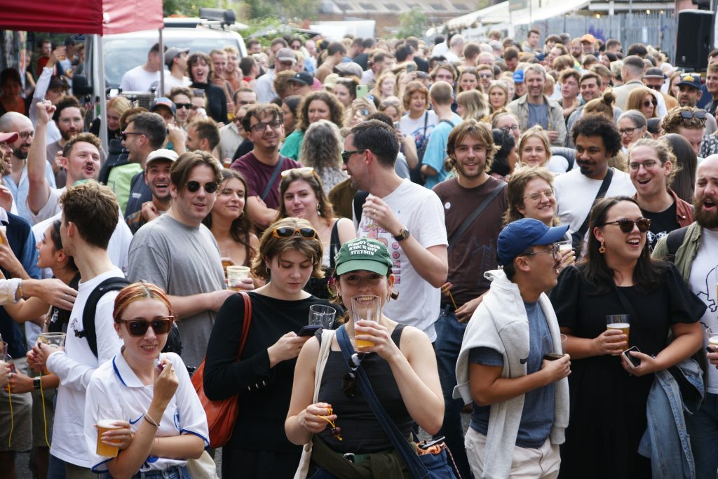 Image shows a large crowd that attended the event last year. 