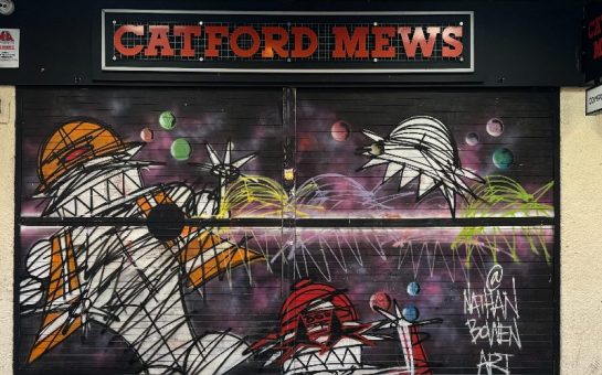 The now shuttered Catford Mews