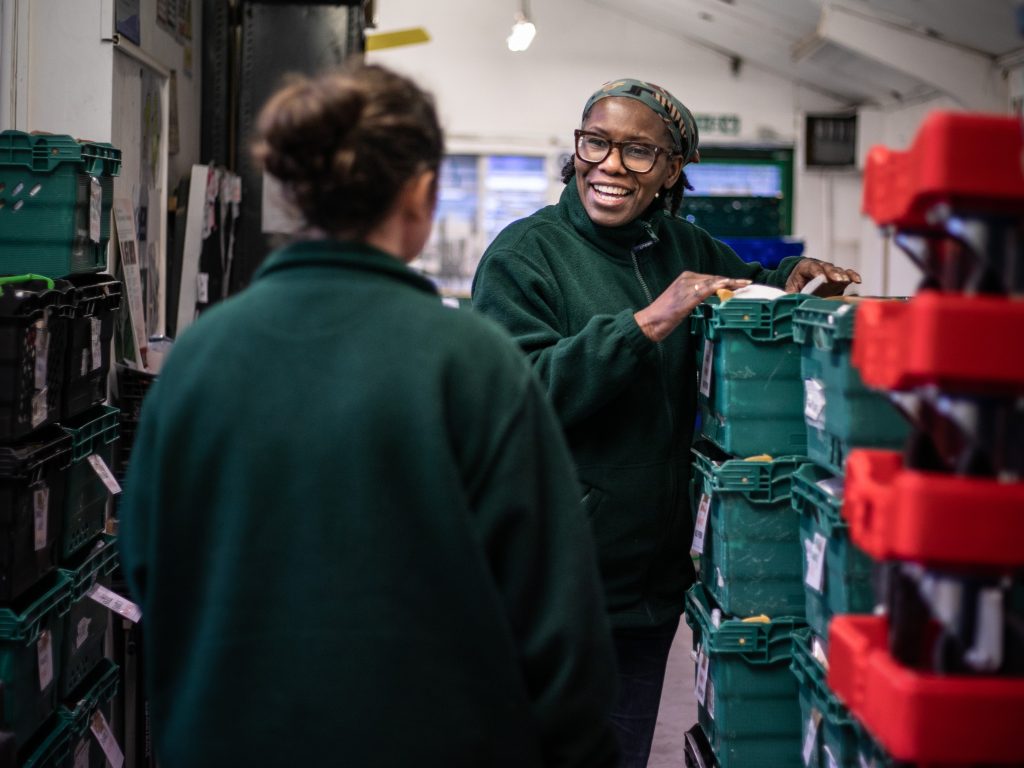 Pecan Charity Southwark Food Bank Making Emergency Food Parcels